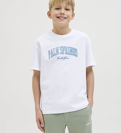 Jack & Jones T-shirt - JjDetroit - White