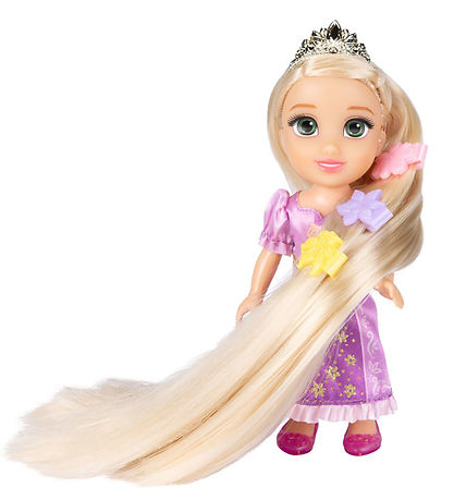 Disney Princess Puppe - 15 cm - Längstes Haar