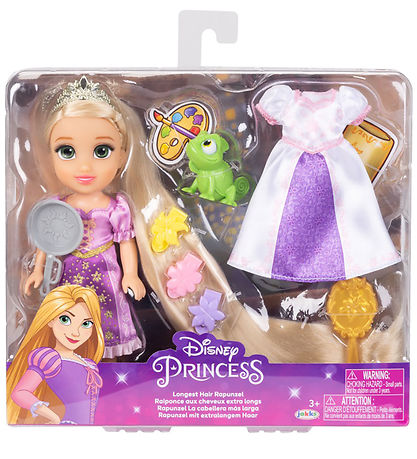 Disney Princess Puppe - 15 cm - Längstes Haar