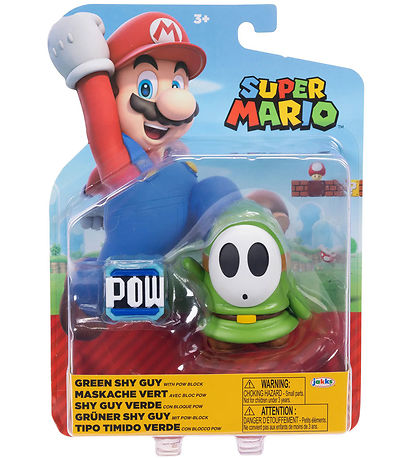 Super Mario Figure - 6 cm - Green Shy Guy