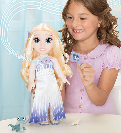 Disney Frozen Doll w. Sound - 35 cm - Elsa Duck Bruni