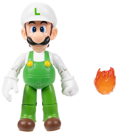 Super Mario Mynd - 11 cm - Fire Luigi