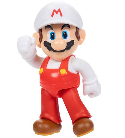 Super Mario Mynd - 6 cm - Eldur Mario