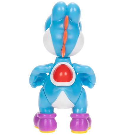 Super Mario Figure - 6 cm - Light-Blue Yoshi