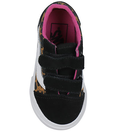 Vans Skor - Old Skool V Leopard Pop - Svart/Multi