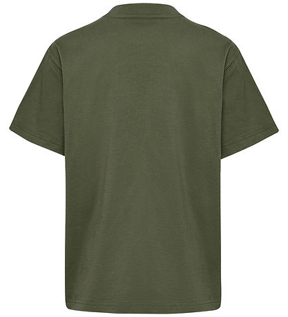 Hummel Stuttermabolur - hmlClean - Olivine