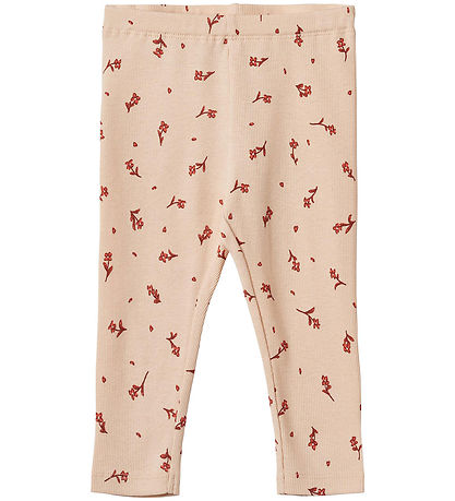 Wheat Leggings - Rib - Jules - Rose Vatnsblóm