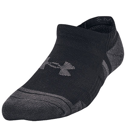 Under Armour Enkelsokken - 3-pack - Zwart/Grijs