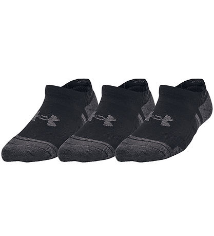 Under Armour Enkelsokken - 3-pack - Zwart/Grijs