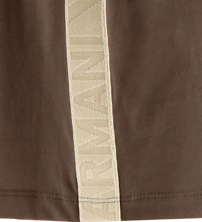 Emporio Armani Stuttermabolur - Súkkulaðibitar