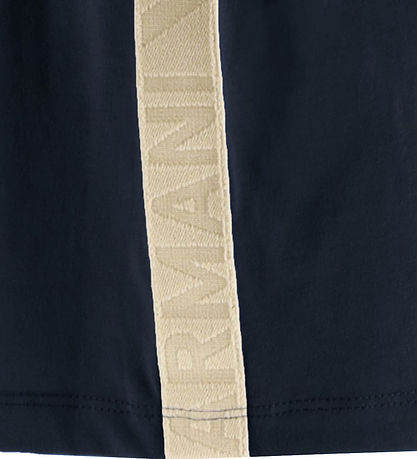 Emporio Armani Stuttermabolur - Blue Dökkblátt