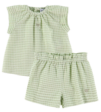 Emporio Armani Summer set - Green Check