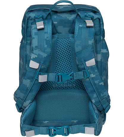 Beckmann School Backpack - Classic+ - Jungle Game - Green
