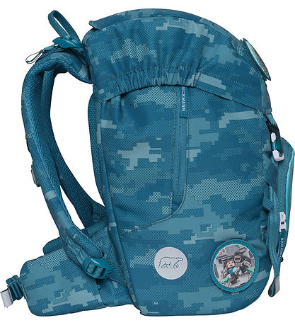 Beckmann School Backpack - Classic+ - Jungle Game - Green