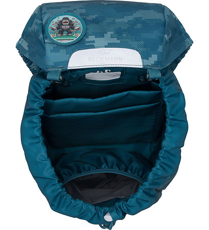 Beckmann School Backpack - Classic+ - Jungle Game - Green