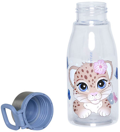 Beckmann Vattenflaska - 400 ml - Cheetah - Mörkblå