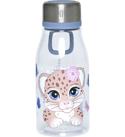 Beckmann Vattenflaska - 400 ml - Cheetah - Mörkblå