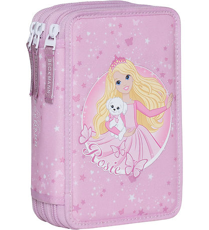 Beckmann Federmäppchen m. Inhalt - Rosie - Pink