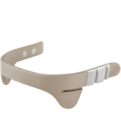 Leander Classic+ Highchair Safety Bar - Cappuccino w. Leather st