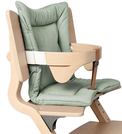 Leander Classic+ Púði fyrir matarstól - 30x49 - Sage Green