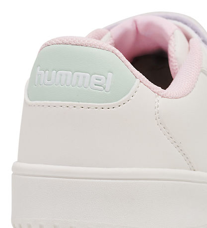 Hummel Shoes - Derby Court JR - White/Pink