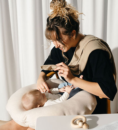 Doomoo Nursing pillow - 150 cm - Merel row Sand