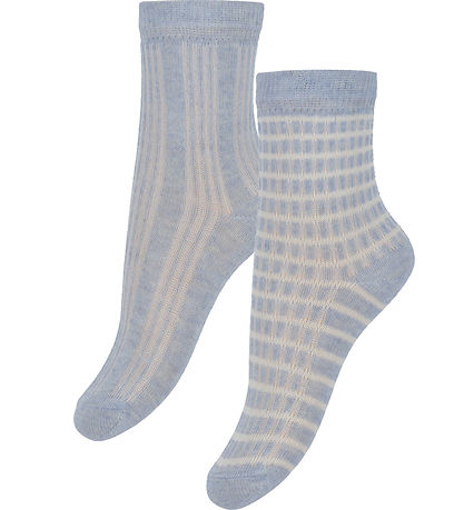 Minymo Socks - 7-Pack - Winter Sky w. Pattern
