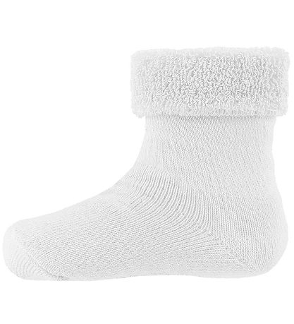Minymo Socken - 2er-Pack - Terry - White