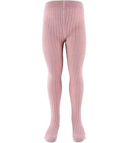 Minymo Strumpfhosen - 2er-Pack - Rib - Ash Rose