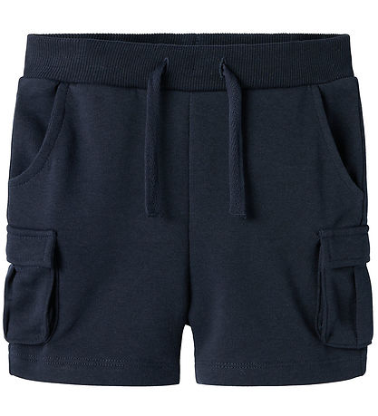 Shorts en Molleton Name It - Noos - NmmOli - Dark Sapphire