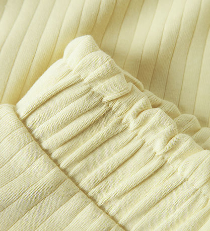 Name It Shorts - Rib - Noos - NmfSurajali - Pastel Yellow