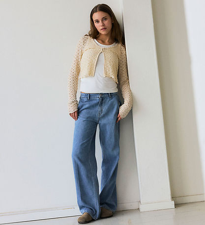 LMTD Jeans - Wide - Chino - NlfRikke - Light Blue Denim
