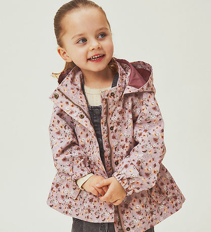 Name It Sumarjakki - NmfMalex08 - Pale Mauve/Blóm
