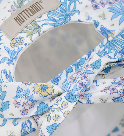 Huttelihut Cap - Soft Chambray w. Flowers