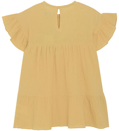 Huttelihut Kleid - Musselin - Mondstein