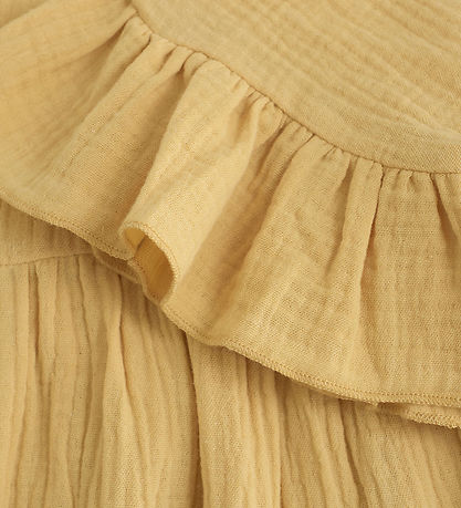 Huttelihut Kleid - Musselin - Mondstein