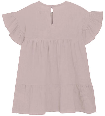 Huttelihut Kleid - Musselin - Cloud Grau
