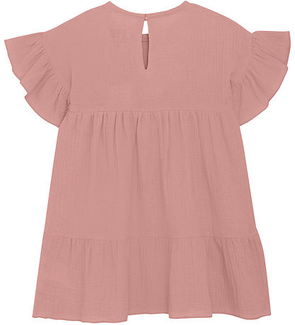 Huttelihut Kleid - Musselin - Ash Rose