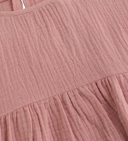 Huttelihut Kleid - Musselin - Ash Rose