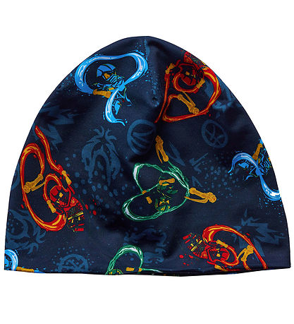LEGO® Ninjago Beanie - LWAgan 202 - Dark Navy w. Print