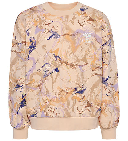 Hummel Sweatshirt - hmlSwirly - Bisque