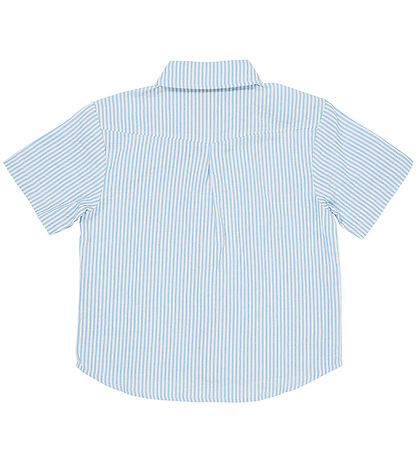 Copenhagen Colors Skyrta - Sky Blue V. Cream Stripe