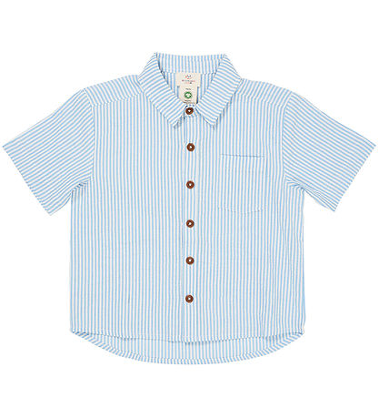 Copenhagen Colors Skyrta - Sky Blue V. Cream Stripe