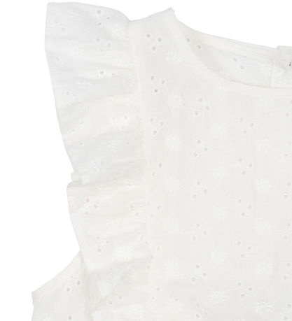 Konges Sløjd Kjóll - Lacey - Optic White