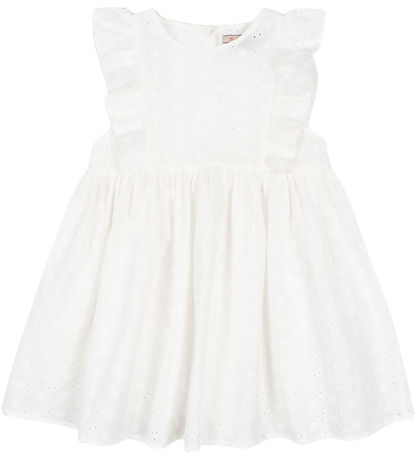 Konges Sløjd Kjóll - Lacey - Optic White