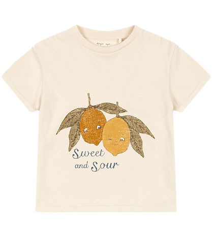Konges Sløjd T-shirt - Famo - Almond Milk