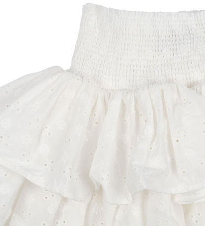 Konges Sløjd Pils - Lacey Smock - Optic White