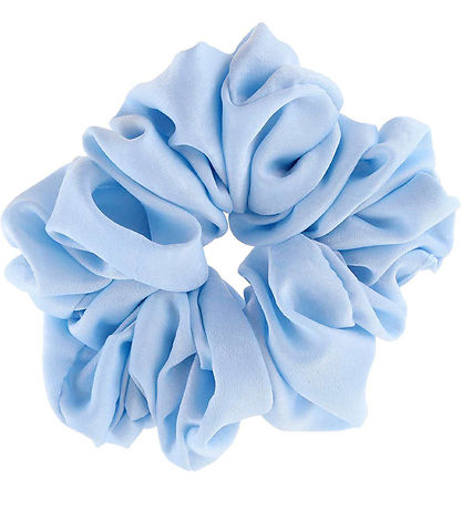 By Stær Scrunchie - Isabella - 18 cm - Ljósblátt