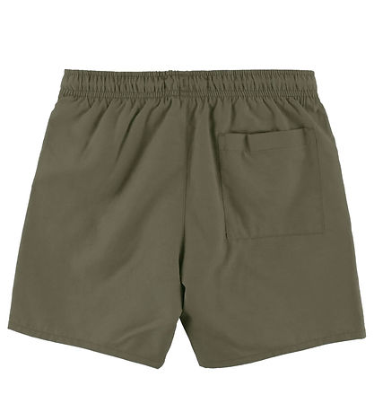 Calvin Klein Swim Shorts - Dusky Green w. Logo