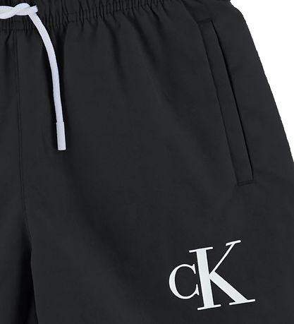 Calvin Klein Swim Shorts - Black w. Logo
